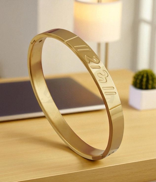 Divine Ram Gold-Plated Men’s Bracelet