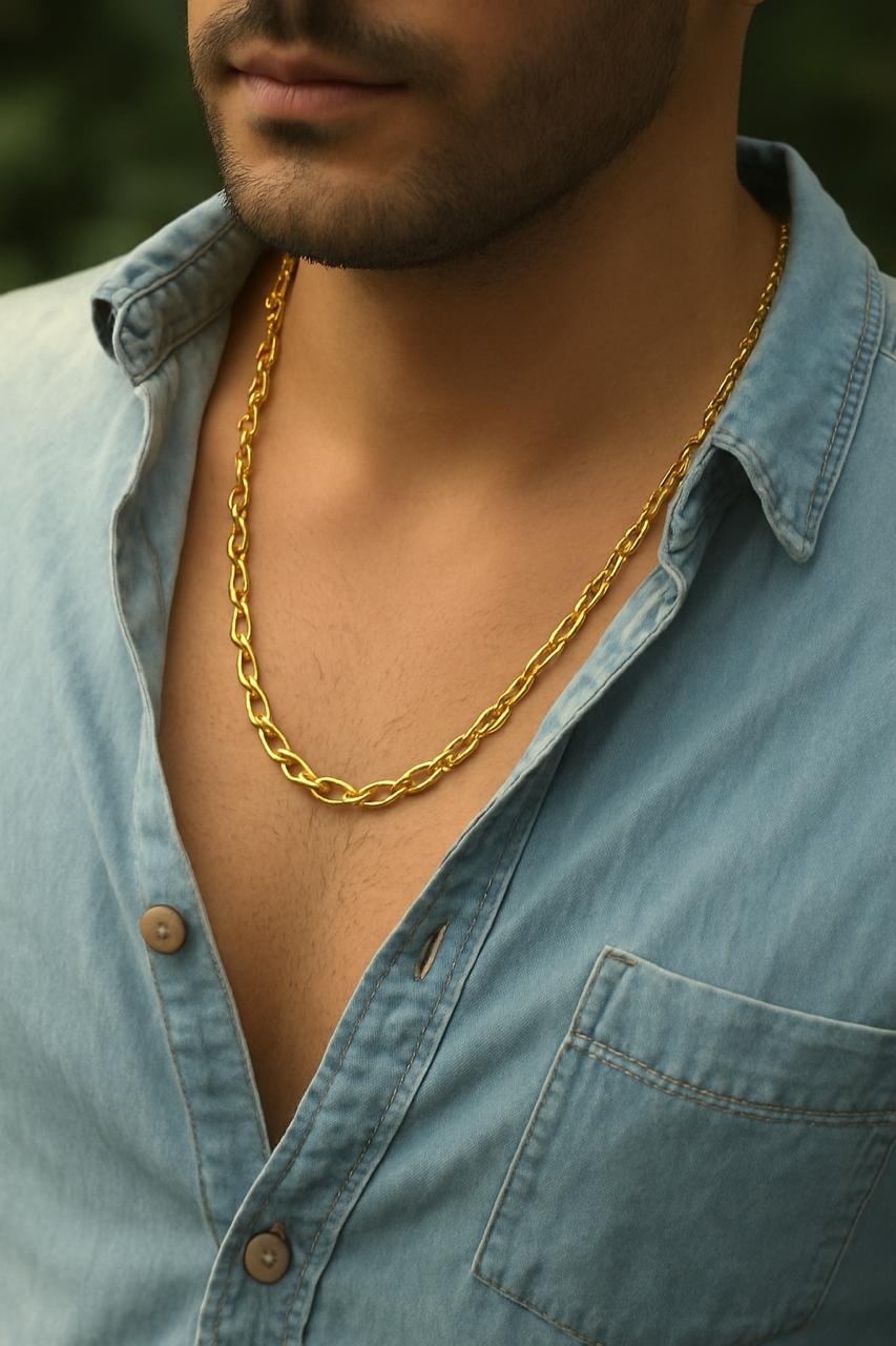 Alpha Link Gold Chain