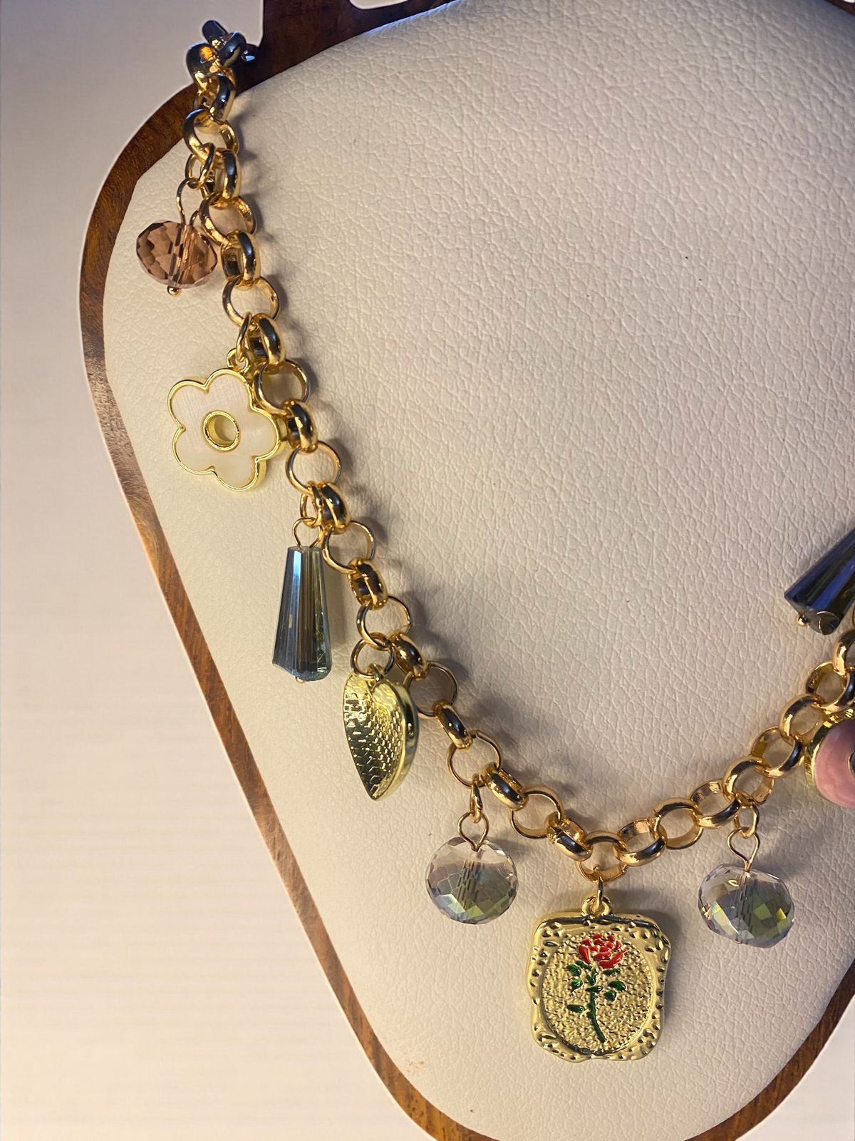 Golden Charms Royal Necklace