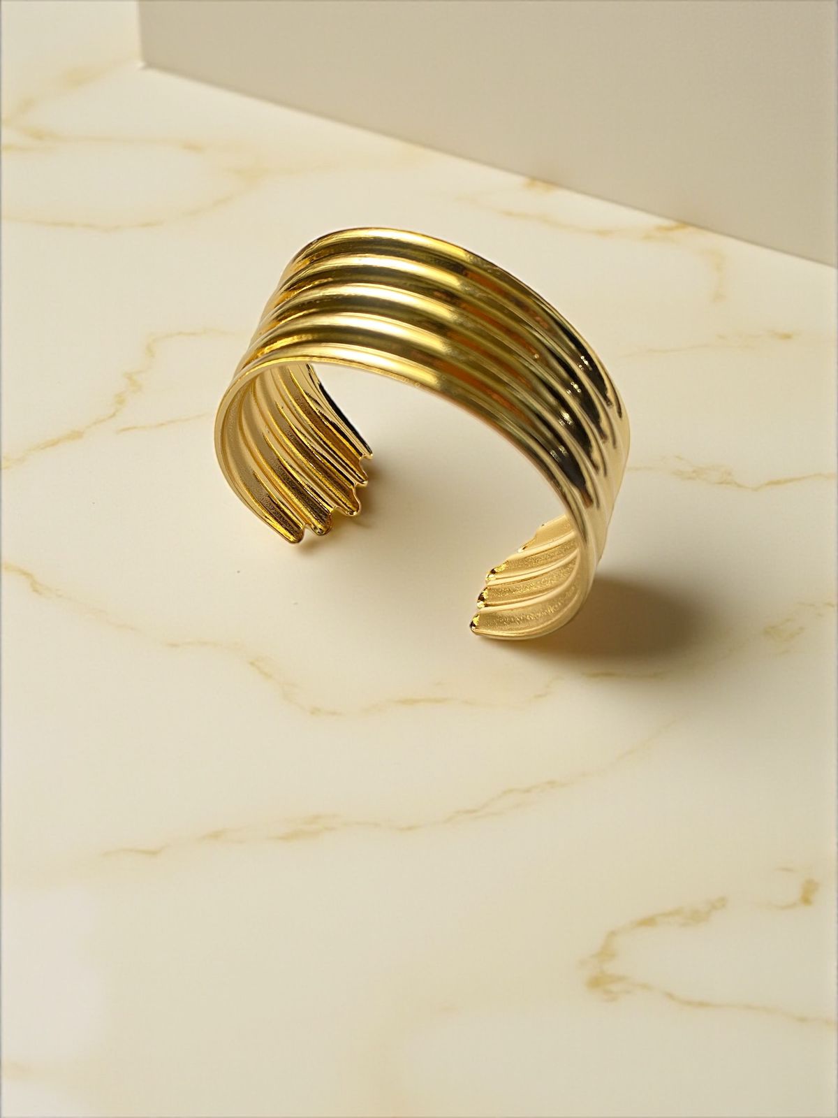 Golden Wave Cuff