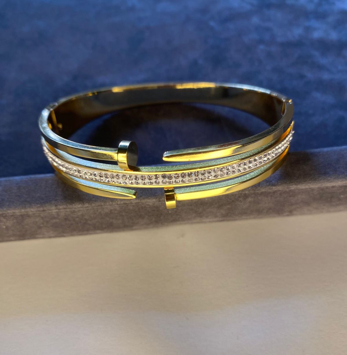 Golden Nail Luxe Bracelet