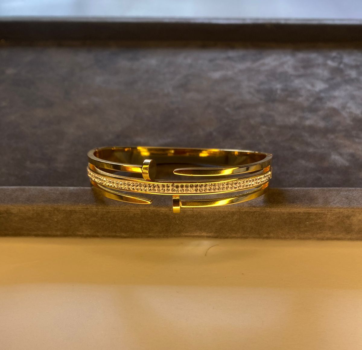 Golden Nail Luxe Bracelet