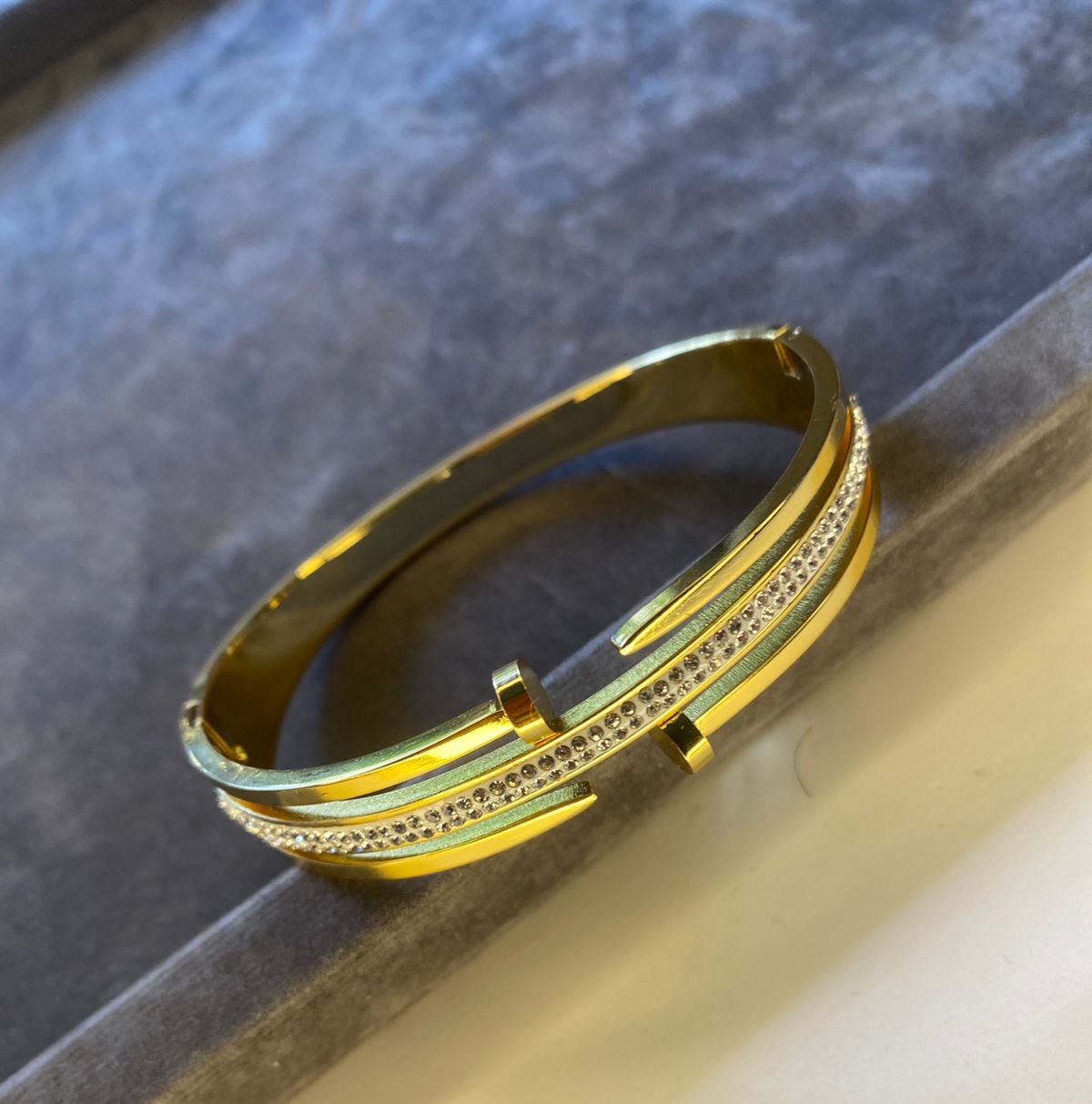Golden Nail Luxe Bracelet
