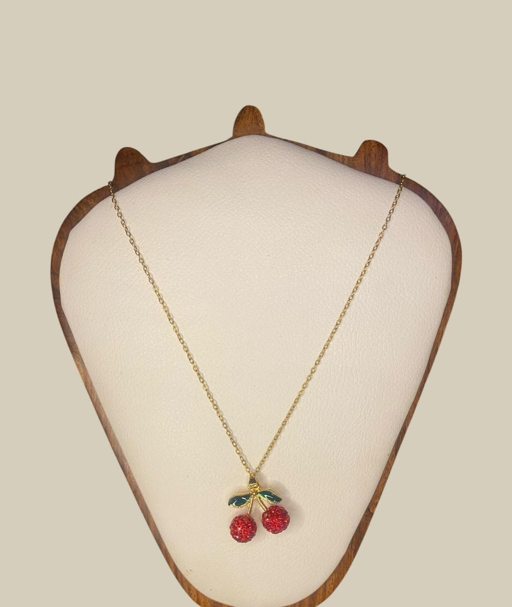 Kylie Cherry Necklace